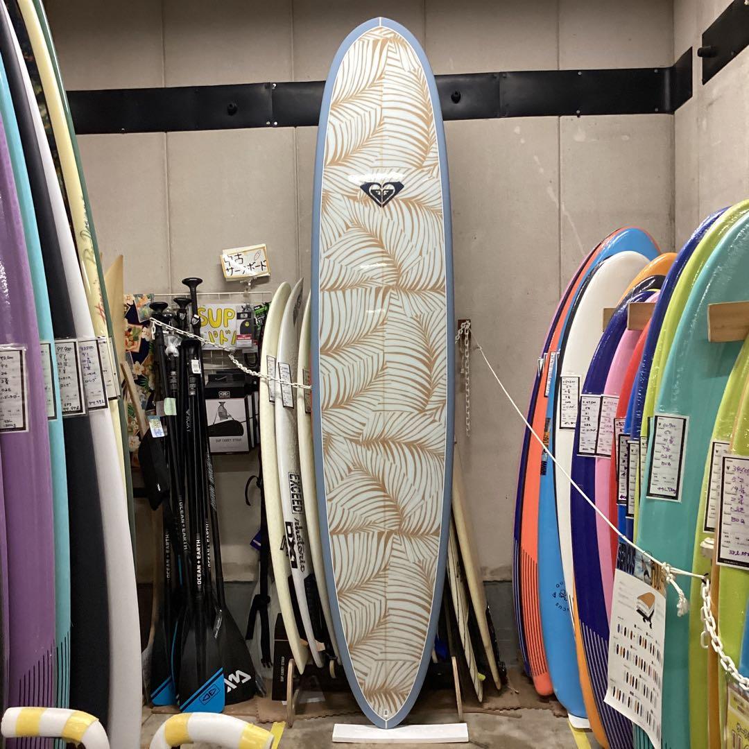 新品激安さすらいサーフTVカナンちゃん御愛用ROXYの277cm9’1白xブルー