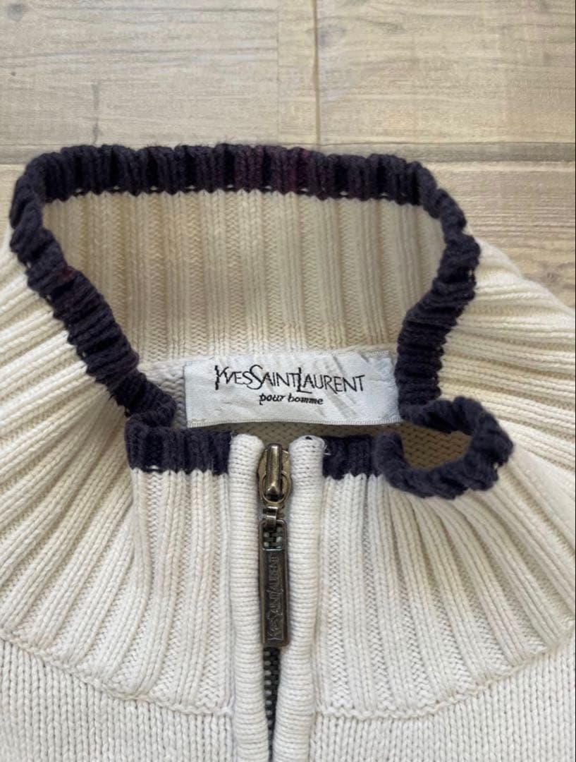 サンローラン　ドライバーズニット