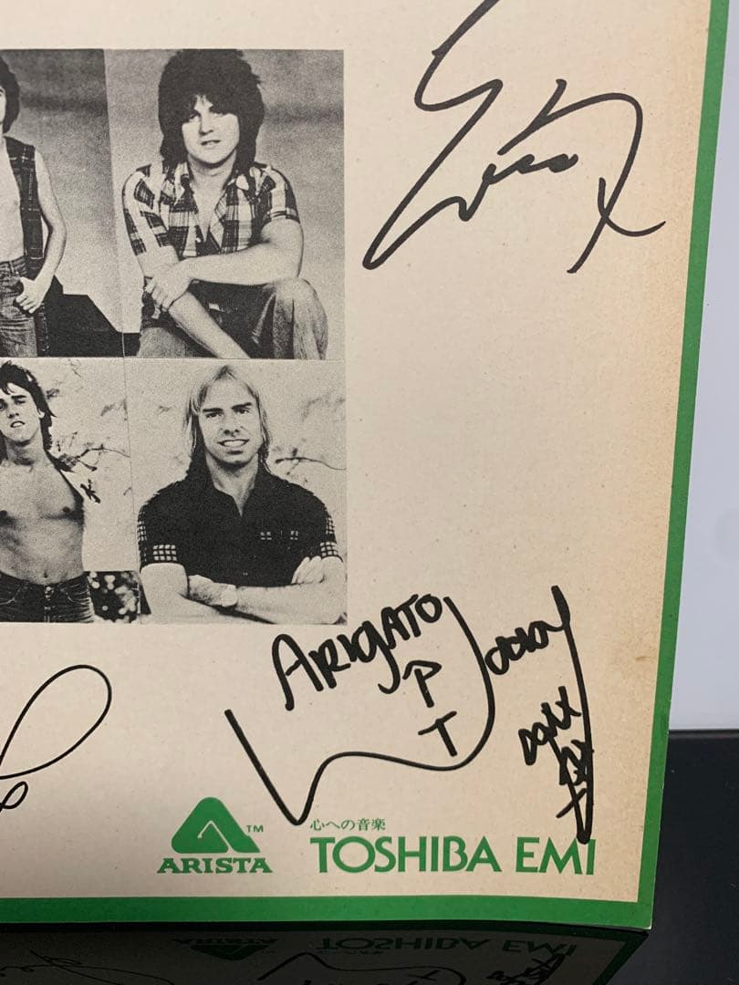 《希少レア》《送料無料》⭐︎ベイシティローラーズ 直筆サイン色紙⭐︎