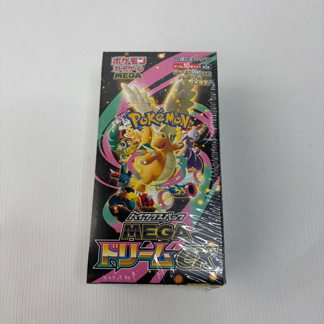 新品未使用 シュリンク付 ポケモンカード MEGAドリームex 拡張パック