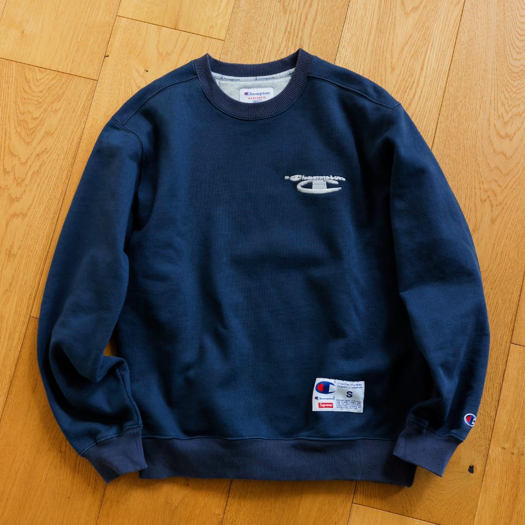 トップス supreme champion 3d llic crewneck S