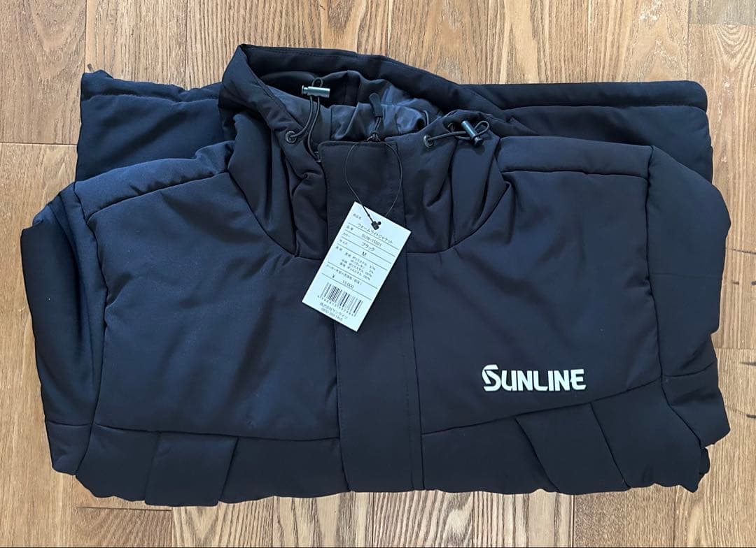 サンライン ウォームライトジャケット ブラック