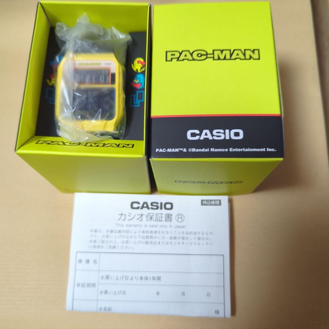 CASIO PAC-MAN CA-53WPC-1BJR　パックマン