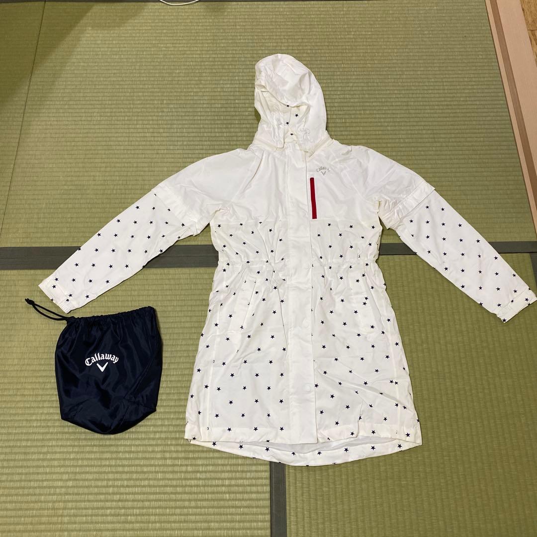 Callaway レディース レインウェア ホワイト