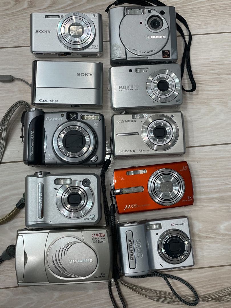 デジカメ　10個セット　ジャンク