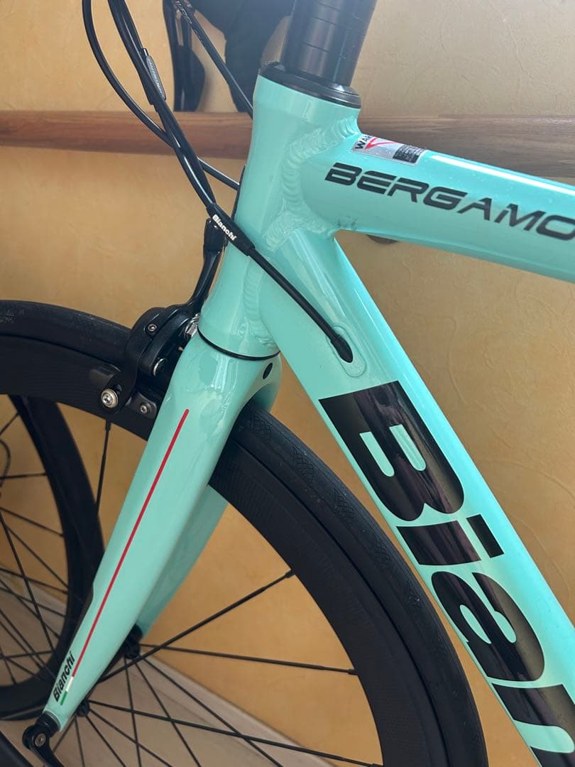 Bianchi ベルガモ　純正アルミホイール付