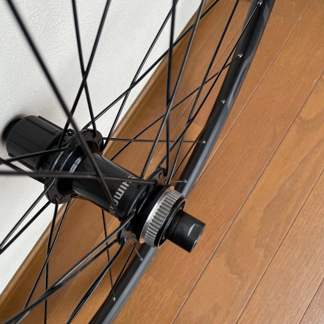 シマノ WH-RS171 完組ホイール 黒　前後2本セット ディスクブレーキ用