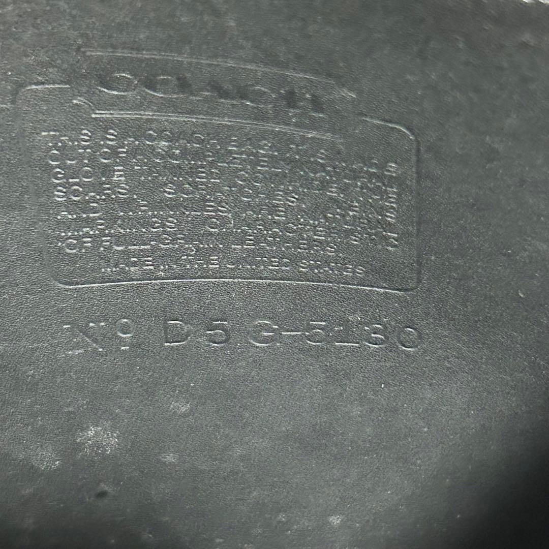 オールドコーチ COACH 5130 ターンロック ブラック レザー