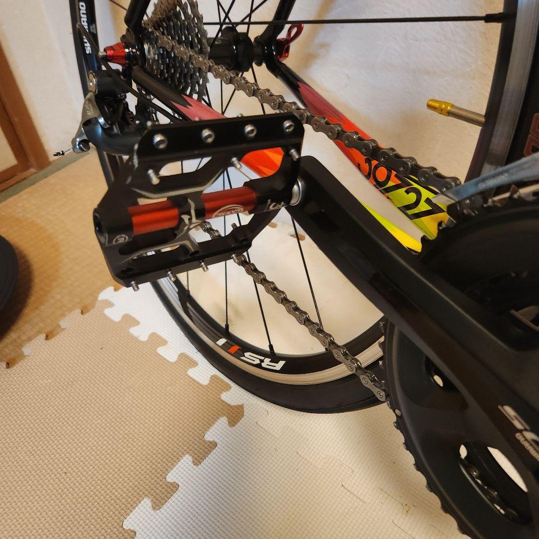 引き取りのみ　VIGORELLI ロードバイク 105 クロモリフレーム