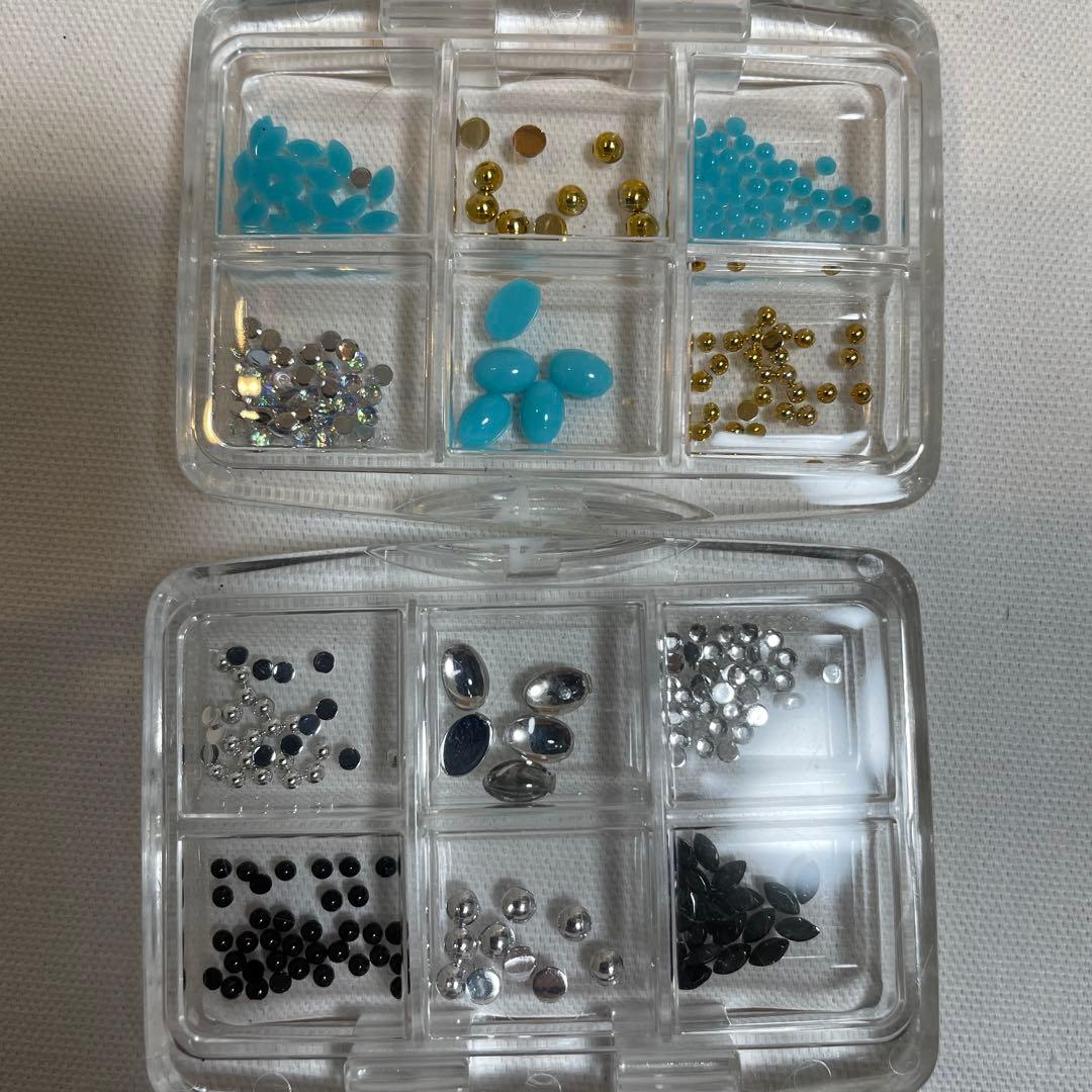 ネイルアート用品　ネイルパーツ　ラインストーン　セット　まとめ売り