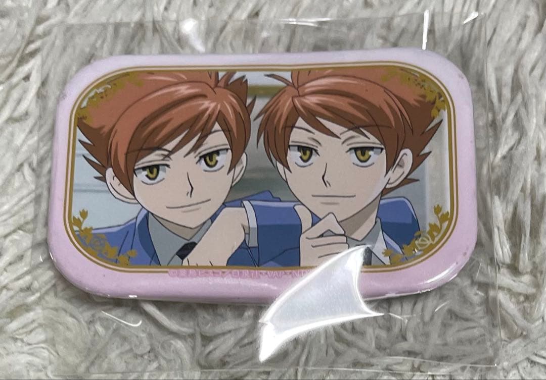 桜蘭高校ホスト部　ツリービレッジカフェ　場面写缶バッジ　常陸院光 常陸院馨