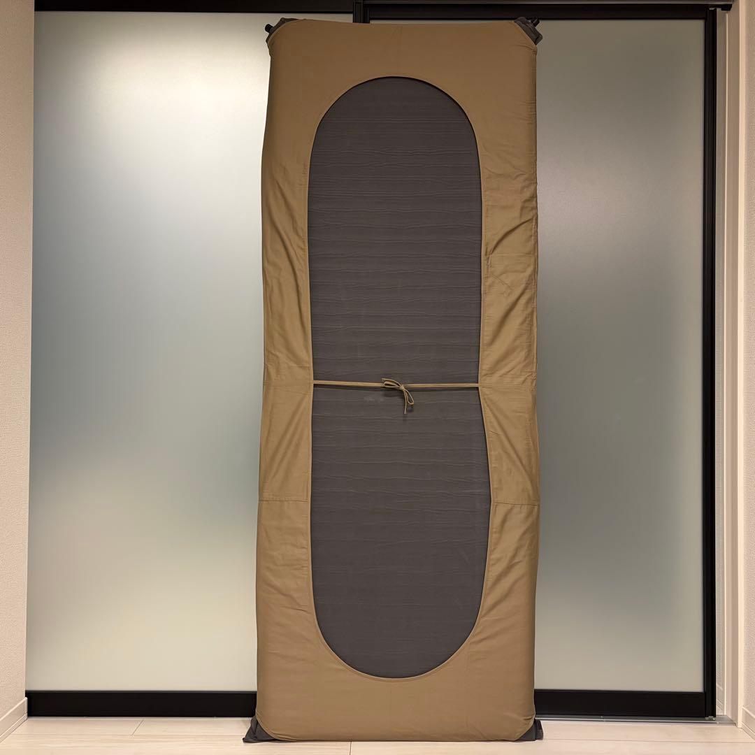 【美品】NANGA オーロラライト600DX レギュラー マット シーツ セット