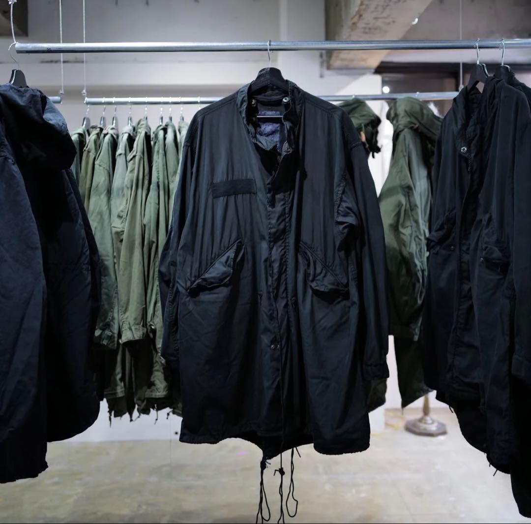 【Mサイズ】 anytee SuperBlack M65 parka