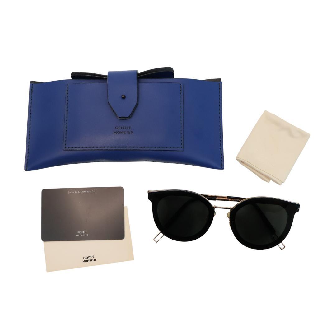 希少 美品 ジェントルモンスター MERLYNN 01 ブラック Gカード付