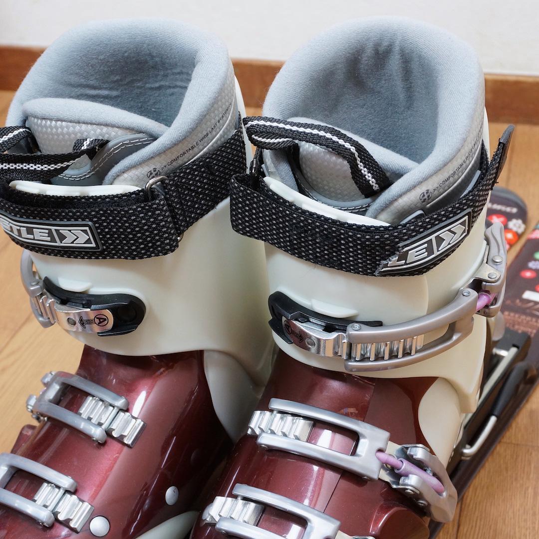 メンテ済 138cm靴24～24.5cm DYNAMIC スキーセット (140