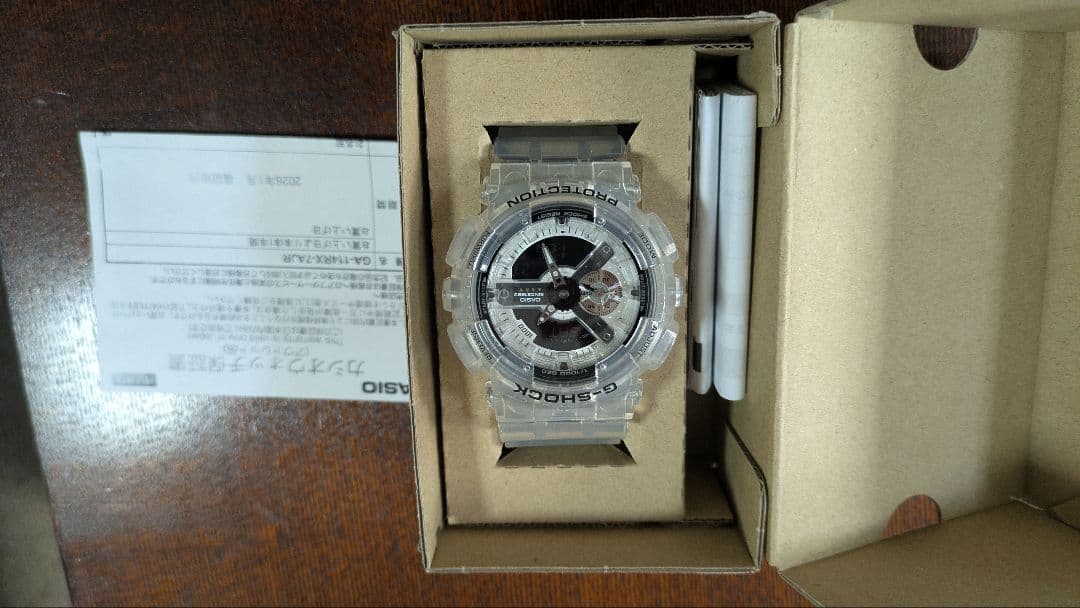 CASIO G-SHOCK クリア/ブラック　新品