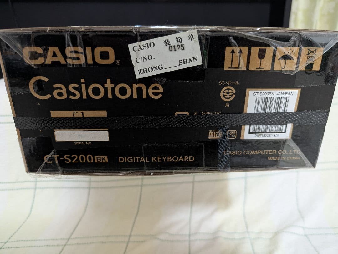 CASIO CT-S200BK デジタルキーボード