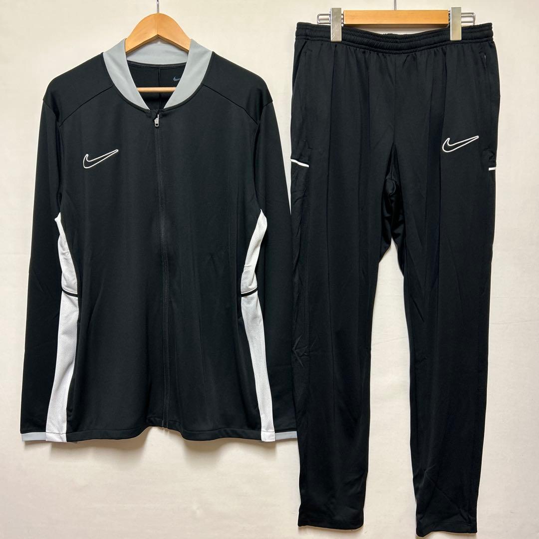 Lサイズ ナイキ アカデミー25 サッカージャージ上下 ブラック