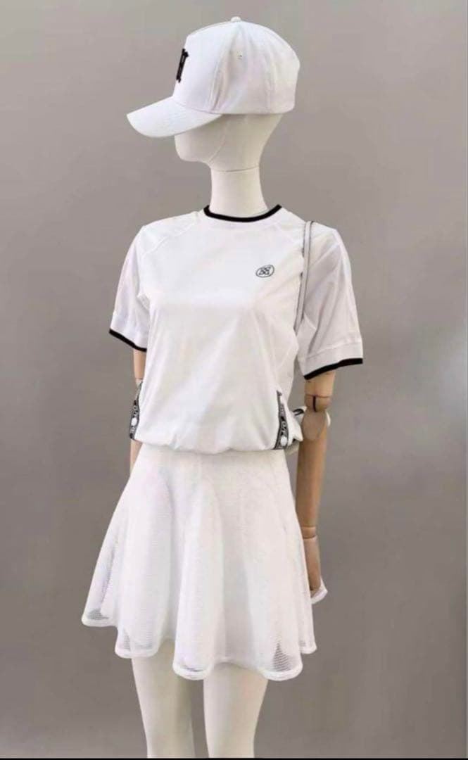 ジーフォア G/FORE ゴルフ レディース Tシャツ スカート 2点セット