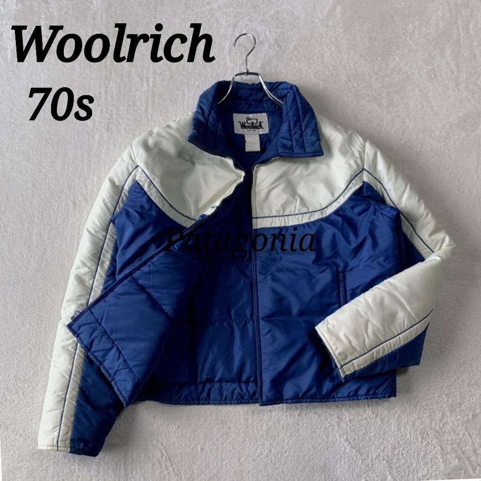 希少 70s ウールリッチ WOOLRICH ダウン ジャケット 白タグ