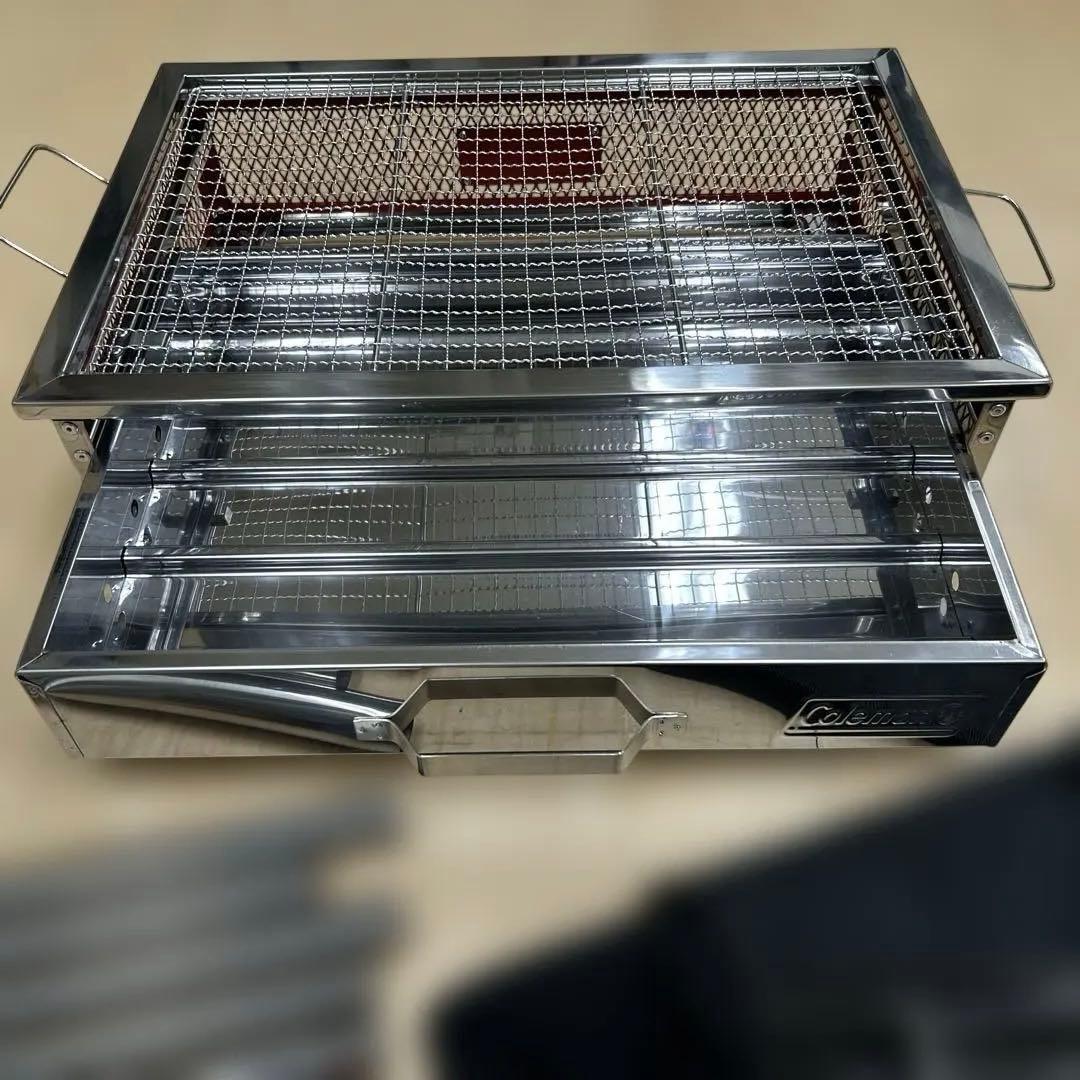 コールマン クールスパイダー＆専用グリルキャリーケースプロセット (新品未使用)