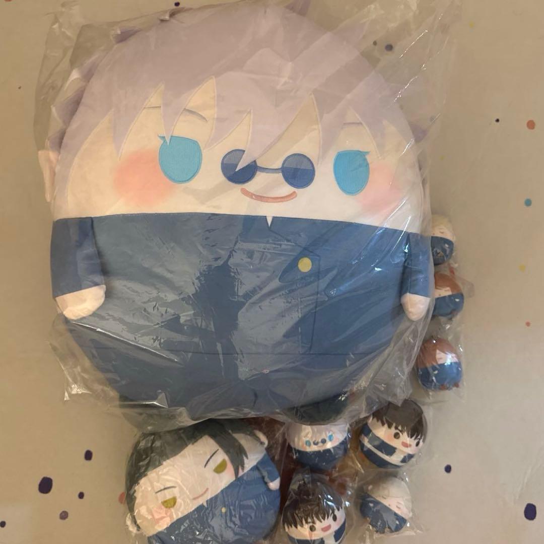 呪術廻戦 ぬいくじ ふわコロ メガ ぬいぐるみ 9点セット