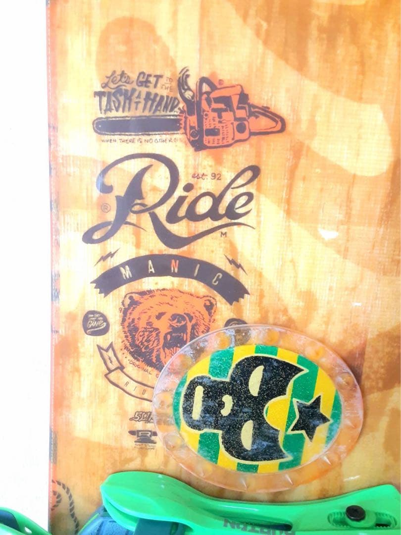 スノーボードセット　Ride Burton Genesis