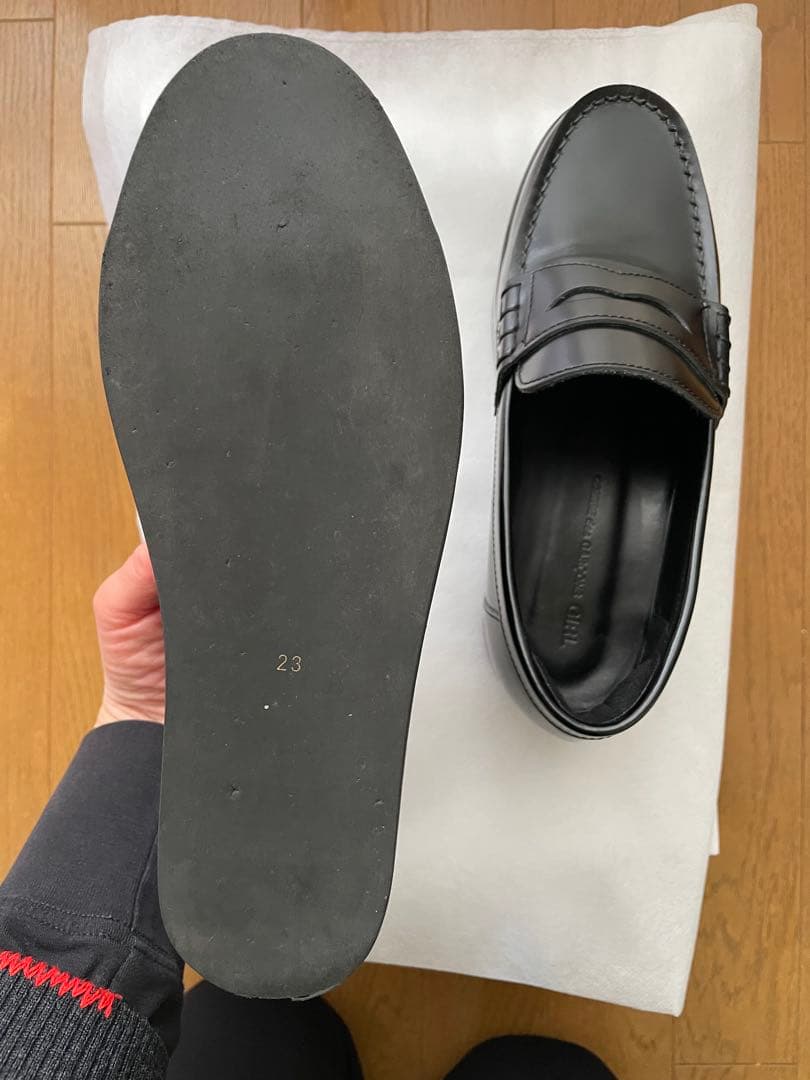 COMMEdesGARCONS GIRL 厚底ローファー 23cm