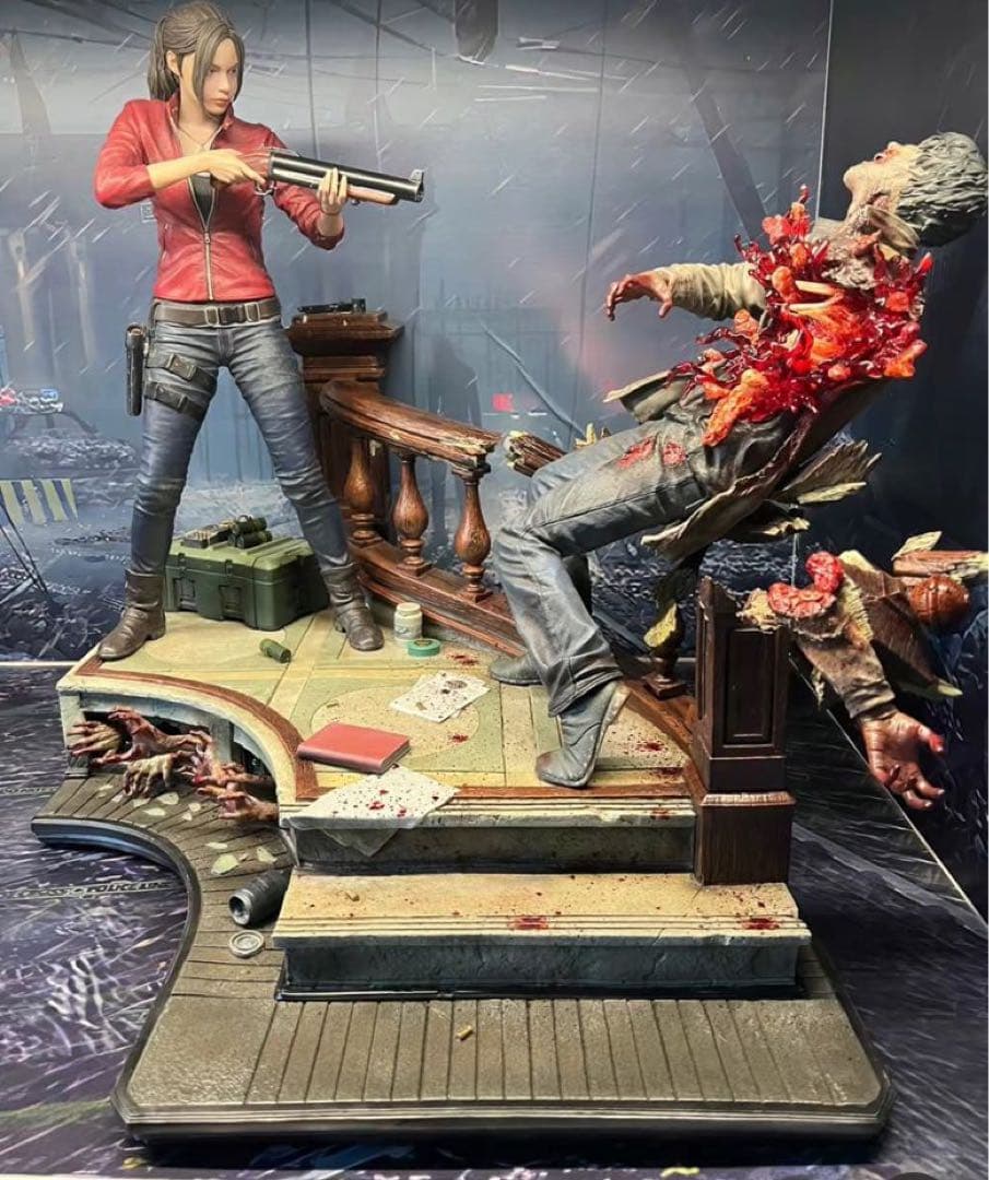 バイオハザード クレア 1/4 ガレージキット ガレキ スタチュー①