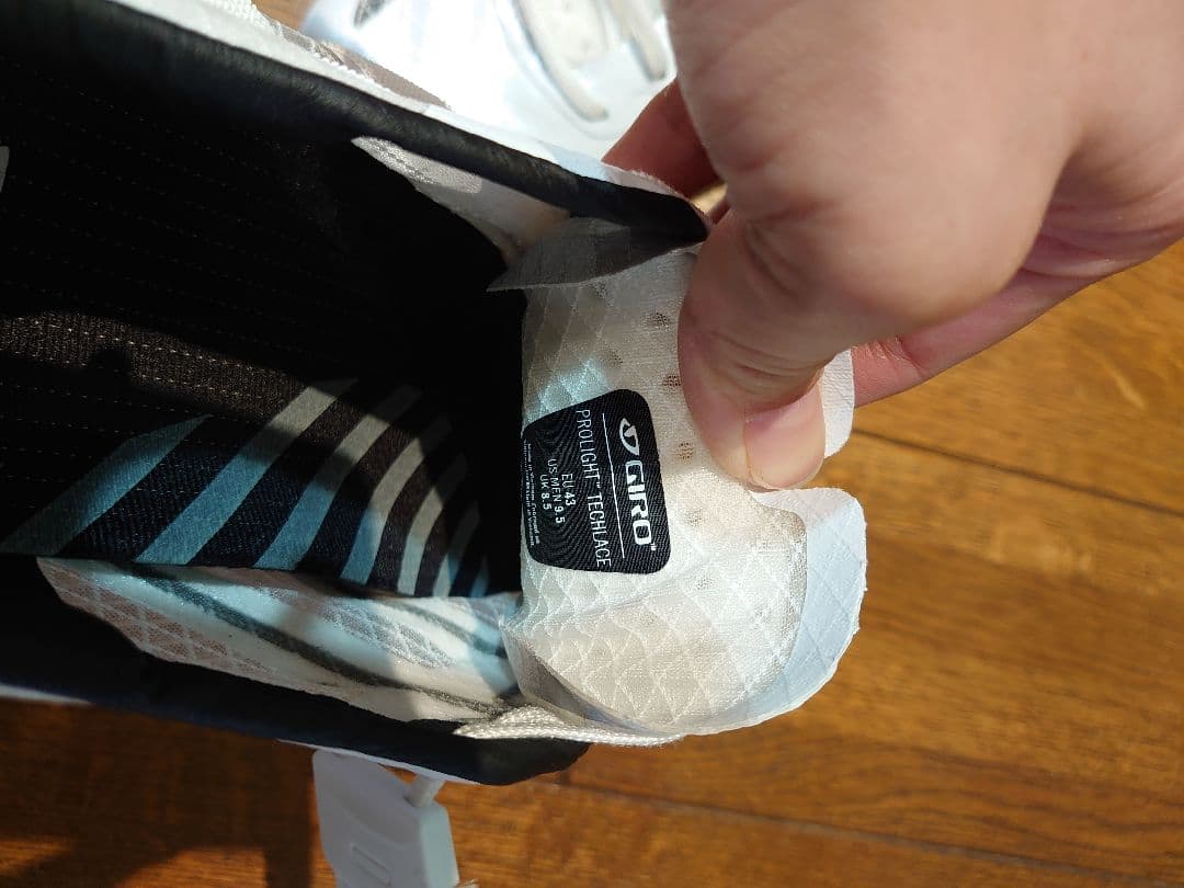 GIRO PROLIGHT TECHLACE 43 サイクリングシューズ　白