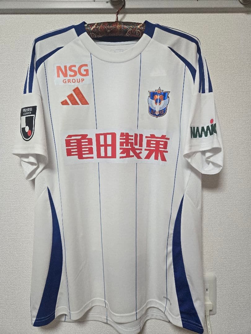 2025　アルビレックス新潟　セカンドユニフォーム