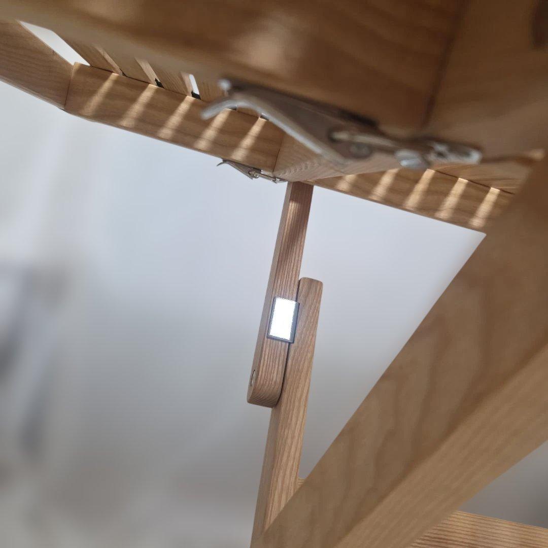 バイヤーオブメイン ホワイトアッシュコレクションロールトップテーブル