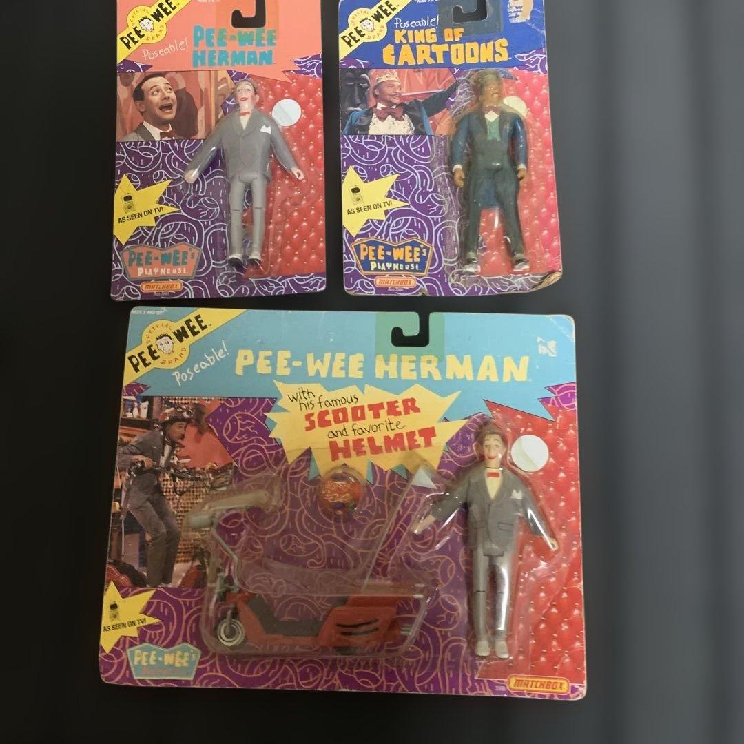 Pee-wee Herman フィギュア 3点セット