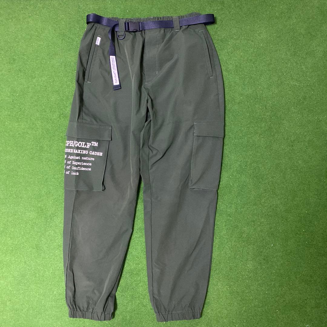 Cph/Golf 調整可能ベルト付きカーゴパンツ