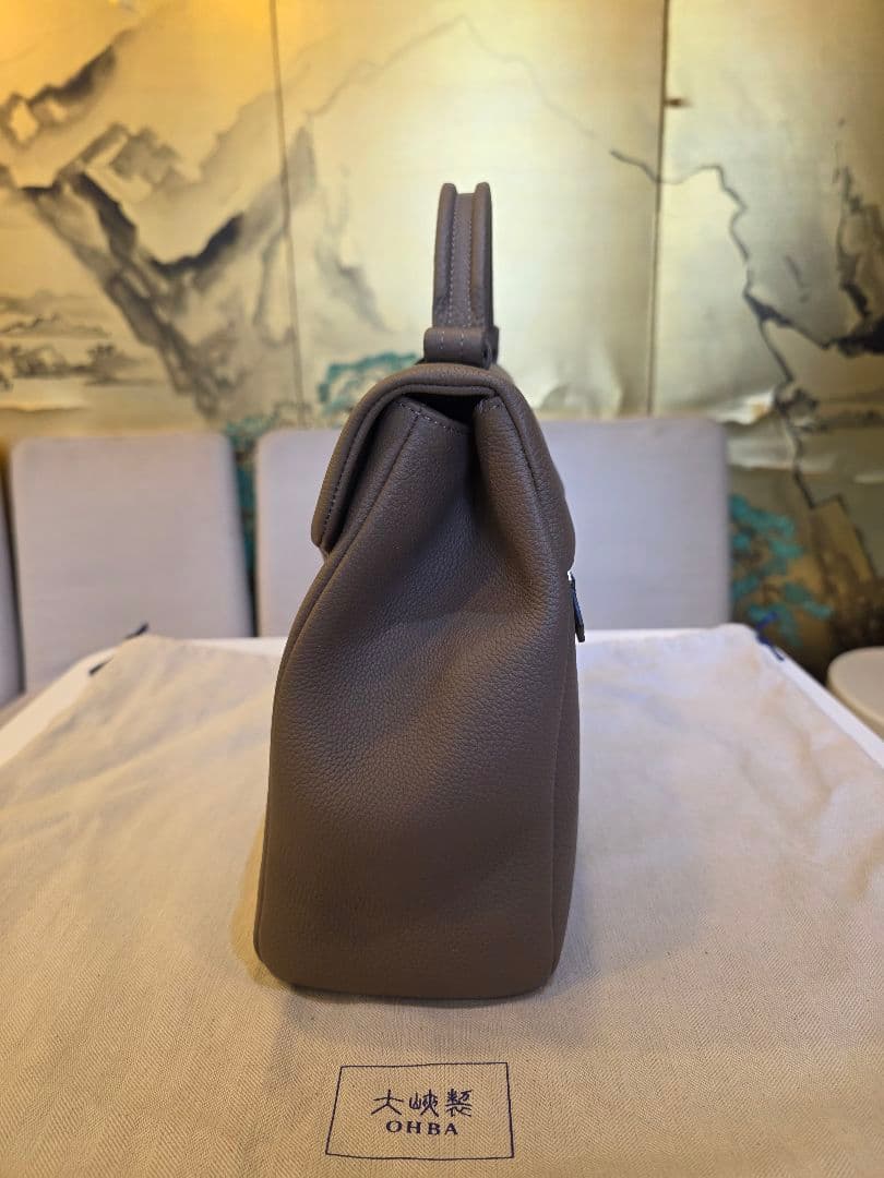 現行品 未使用品　OHBA 大峡製鞄 レイロウ32 ソフトビジネス ハンドバッグ