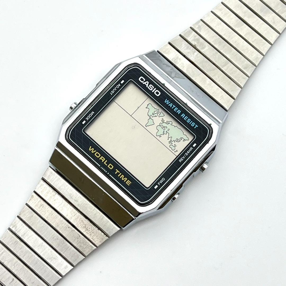 希少 CASIO WORLD TIME ワールドタイム A300U ジャンク