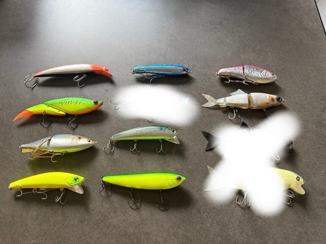 ビックベイトセット　シーバスルアー