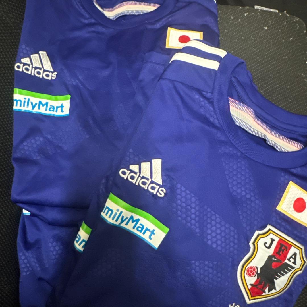 adidas 日本代表 応援Tシャツ L 紫