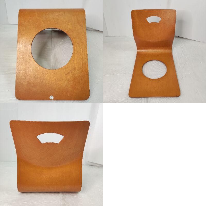 木製座椅子　７脚セット　和室 旅館 こたつ 光座椅子