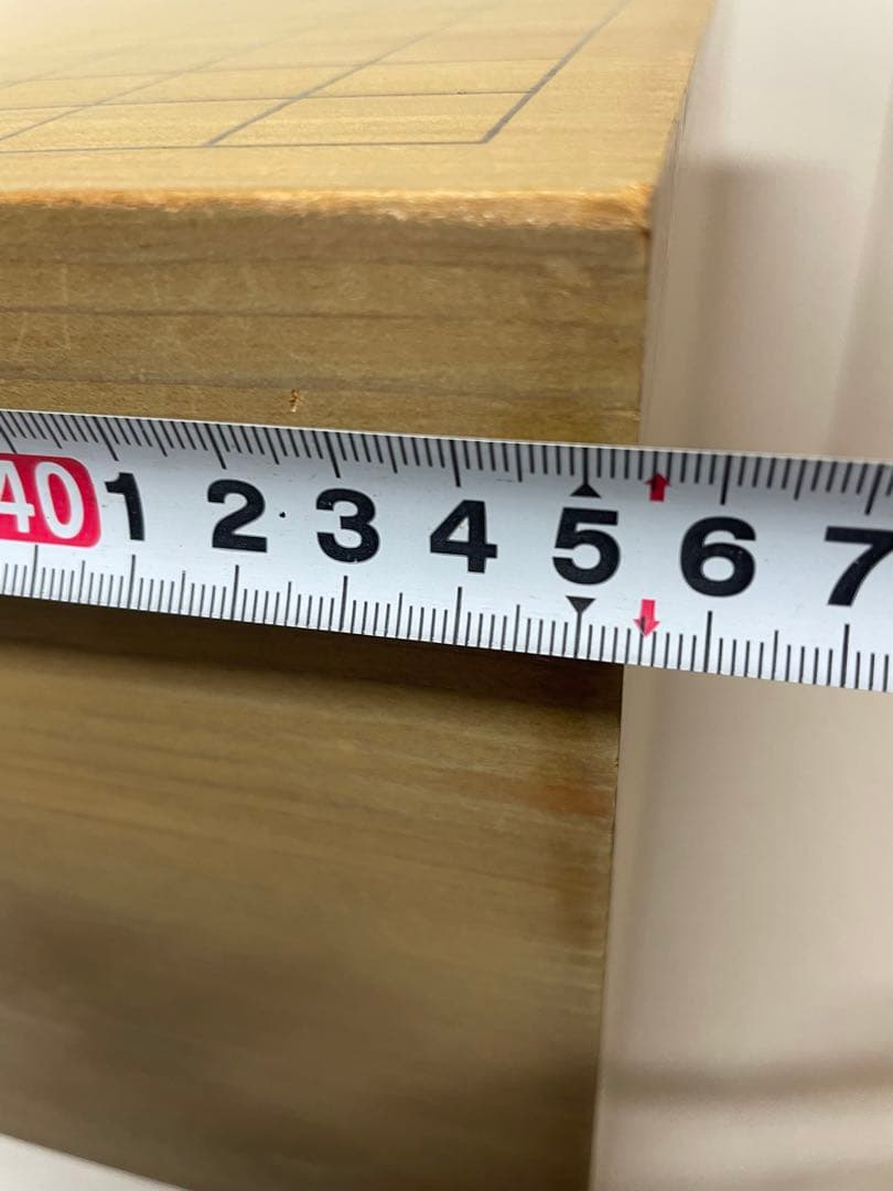 囲碁盤　脚付碁盤 厚さ約20cm へそ 蓋付