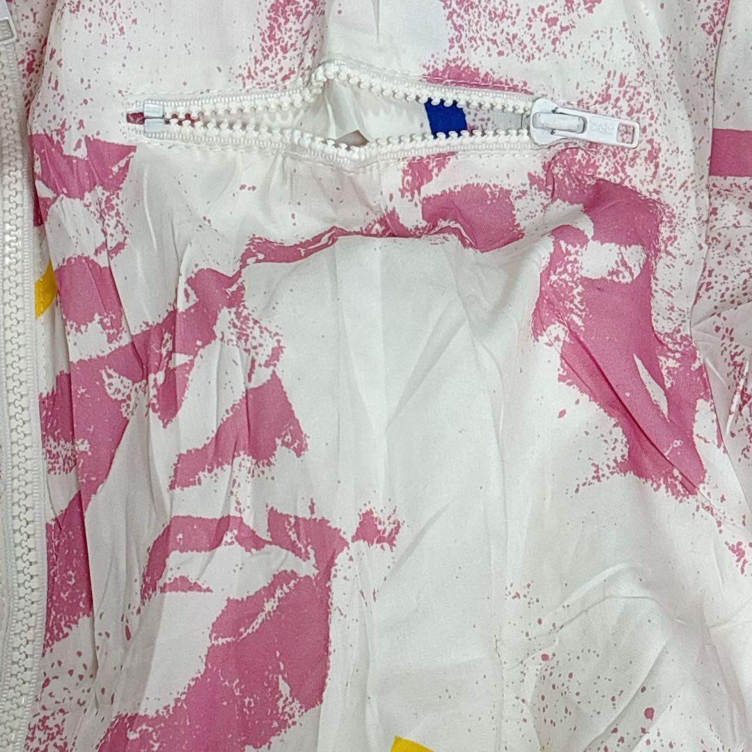 ✨一点限り✨【38】スキーウェア 女性用 オーバーオール ホワイト/ピンク