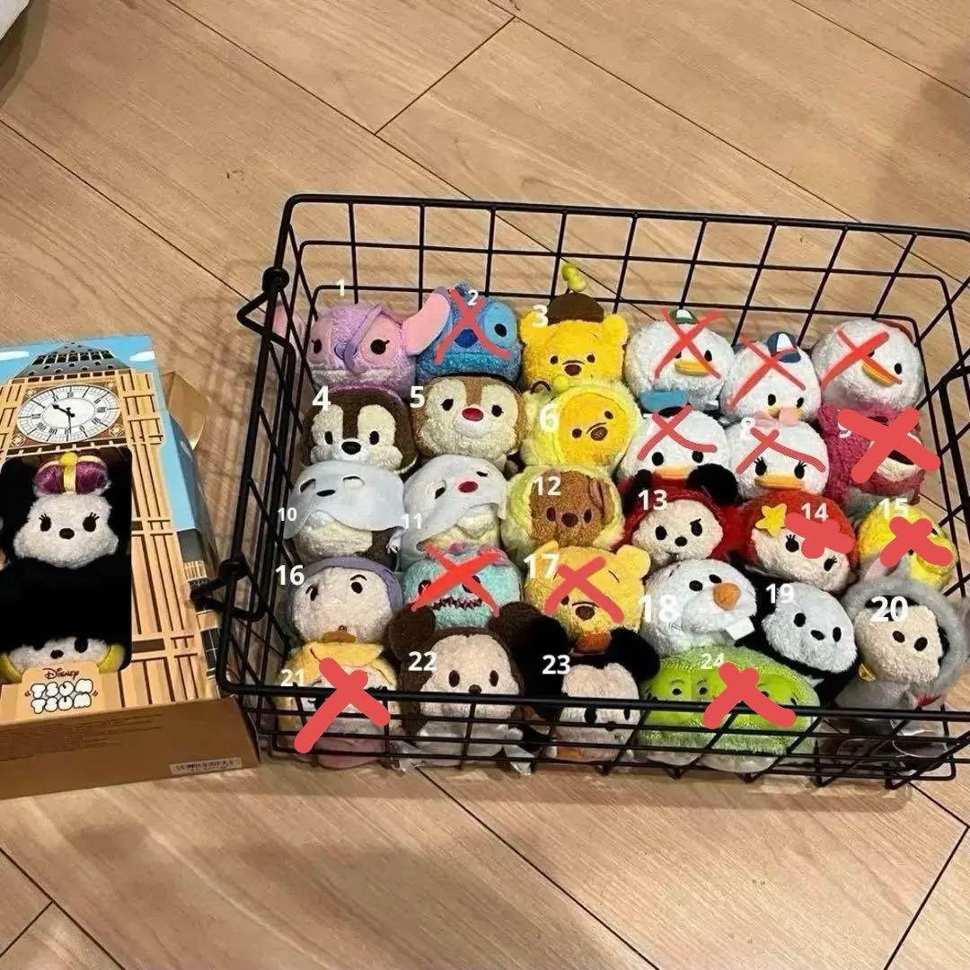 ディズニーツムツム ぬいぐるみセット