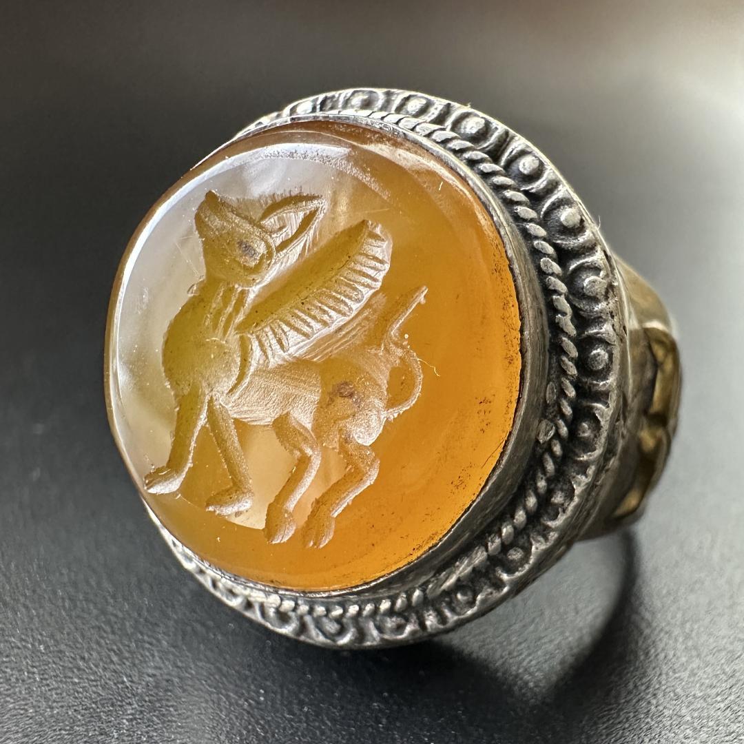 ビザンツ シルバーリング 銀 指輪 パワーストーン カラーストーン 1552