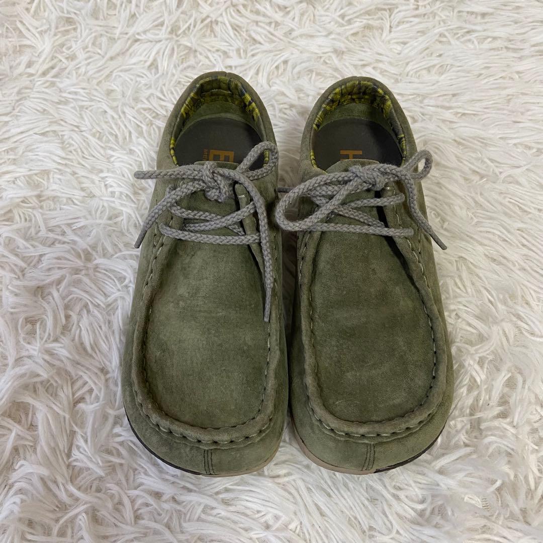 美品✨MERRELL メレル Mootopia lowモカシン 緑 23.5