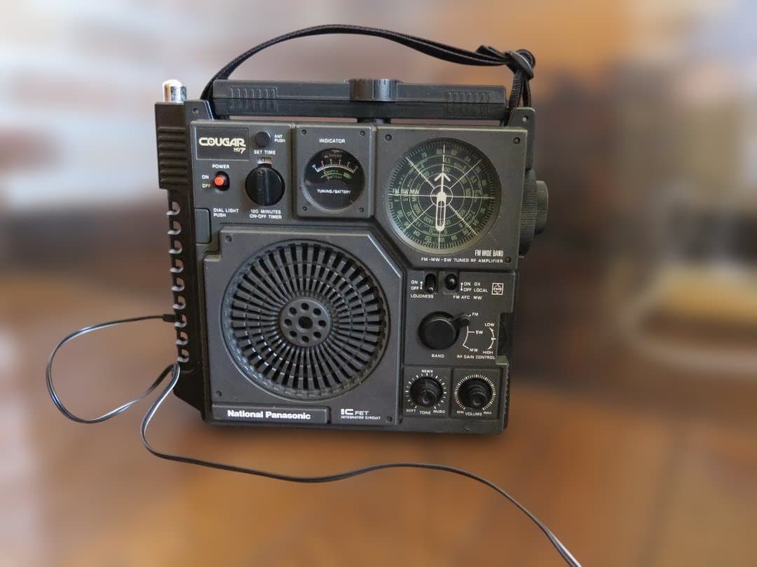 National Panasonic Cougar N7 ラジオ