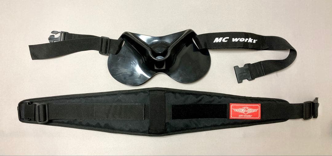 MCワークス TTベルト ブラック ギンバル & サポートパッドLL セット