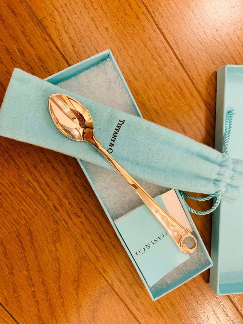 Tiffany & Co. 金メッキスプーン