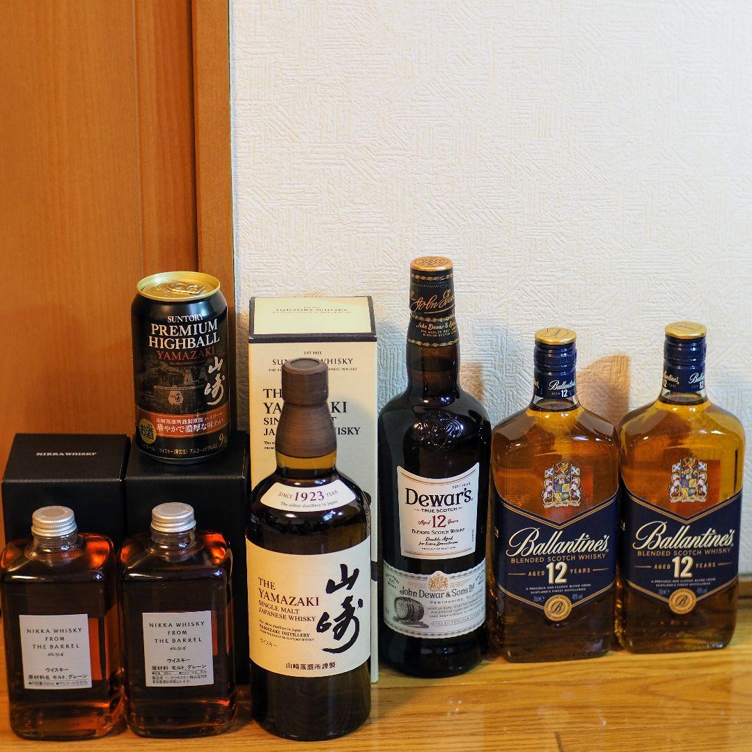 【お買得】 ウイスキー 6本+1缶 贅沢セット