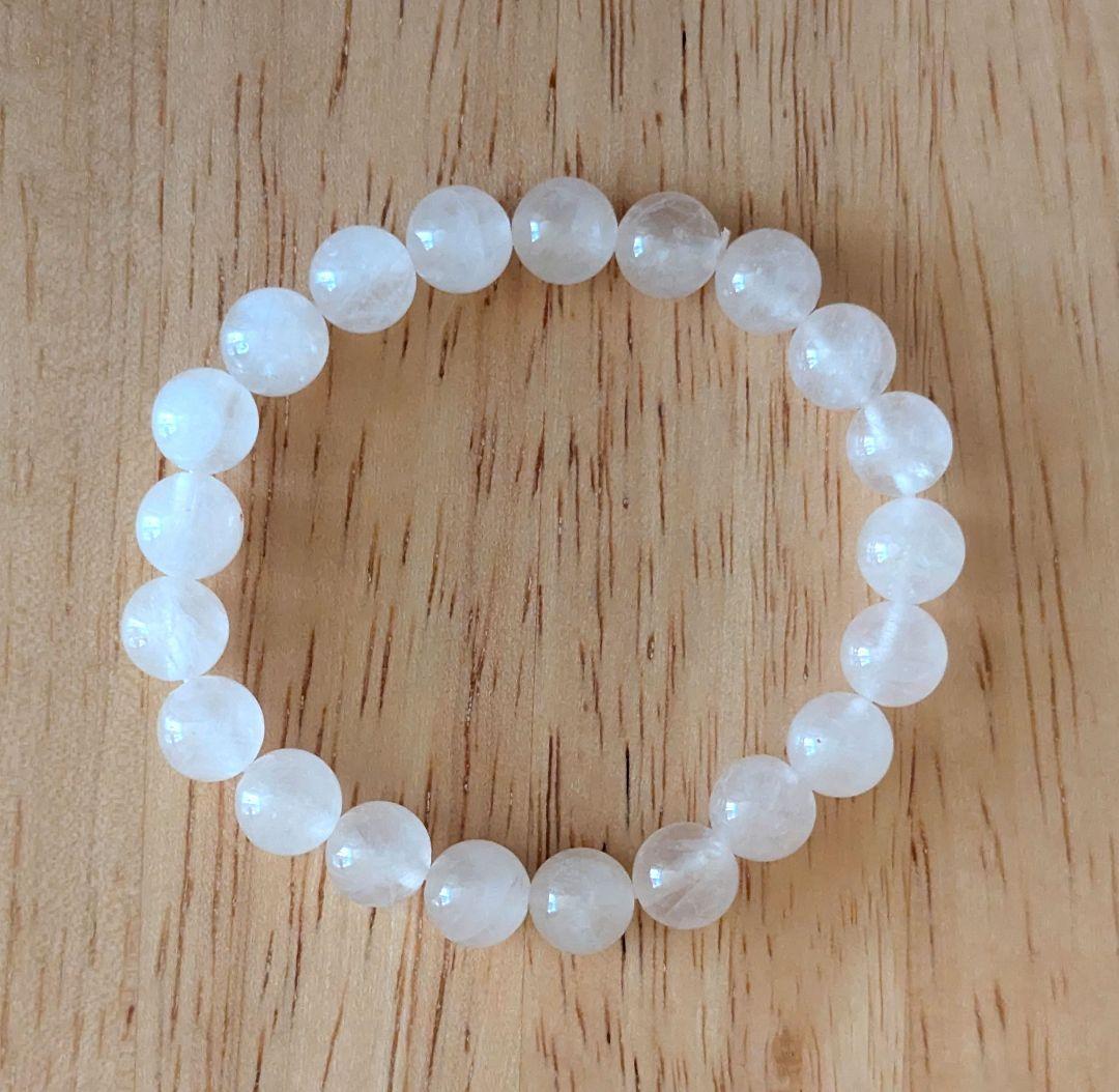 CMC波動転写ブレスレット ローズクォーツ