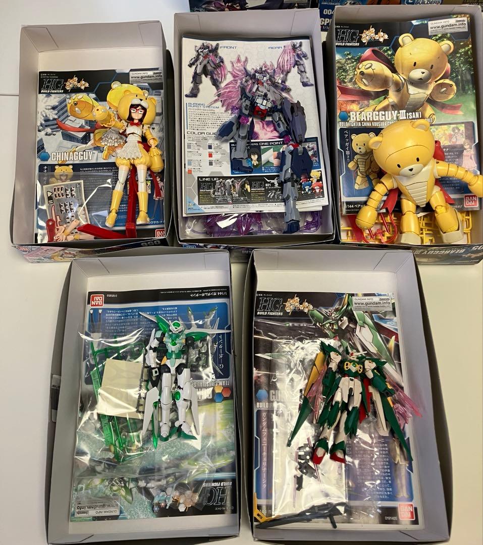 ガンプラ 素組み まとめ売り 39体 HGガンダム ジャンク品